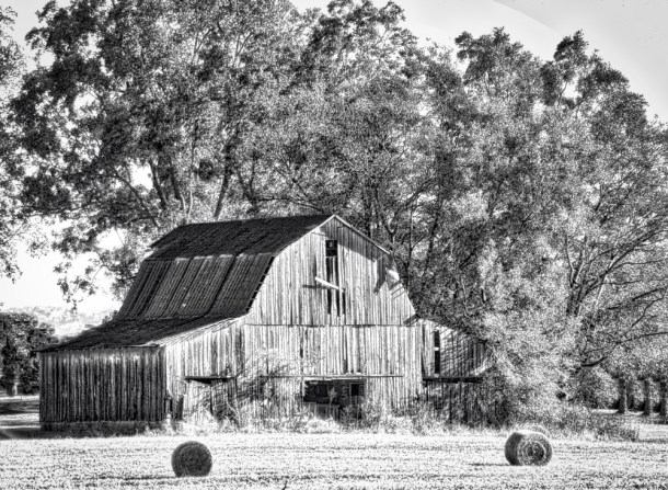 TennesseeBarnBW__LindaJamesPhotography_